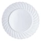 Smarty Had A Party 10.25" White Flair Plastic Dinner Plates (144 Plates), 144PK 210W-CASE - alternate 2